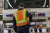 ERGODYNE GloWear 8245PSV Public Safety Reflective Vest, High Visibility, ANSI Compliant, Breakaway