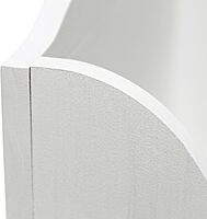 Elegant Designs Homewood Farmhouse Wooden Decorative Envelope-Shaped Desktop Letter Holder