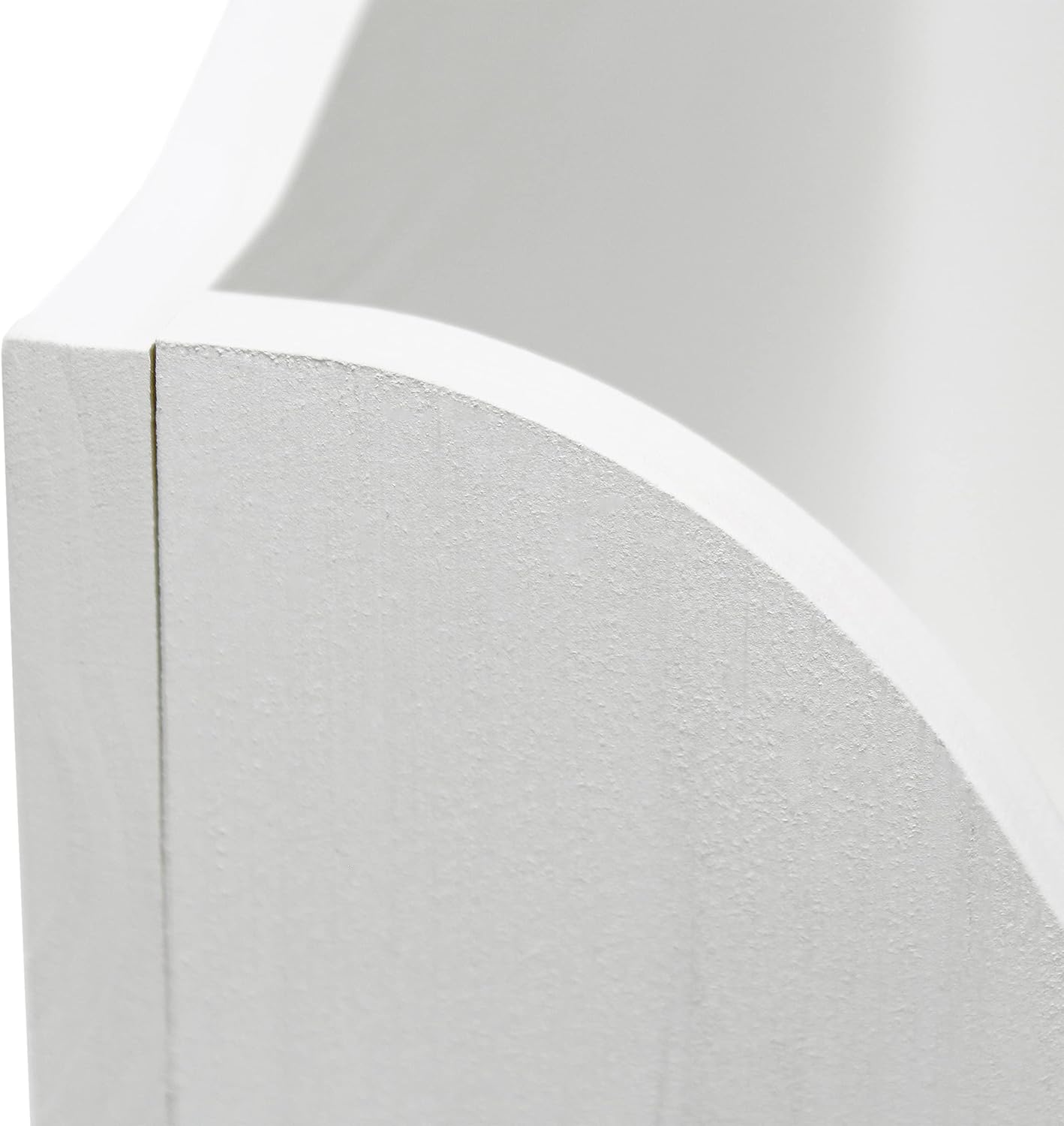 Elegant Designs Homewood Farmhouse Wooden Decorative Envelope-Shaped Desktop Letter Holder