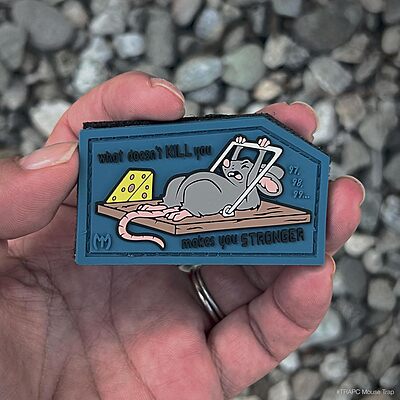 MAXPEDITION 3D Morale Patch with Hook Back