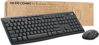 Logitech MK370 Combo for Business, Wireless Full-Size Keyboard and Wireless Mouse, Secure Logi Bolt USB Receiver, Bluetooth, Globally Certified Windows/Mac/Chrome, Linux - Graphite