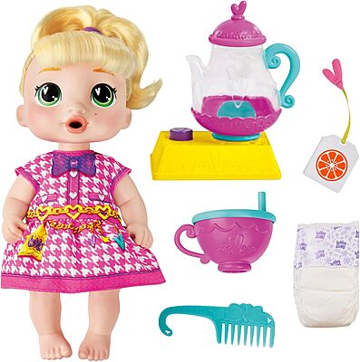 Baby Alive Bubbly Tea Party Doll - Blonde Hair Lala