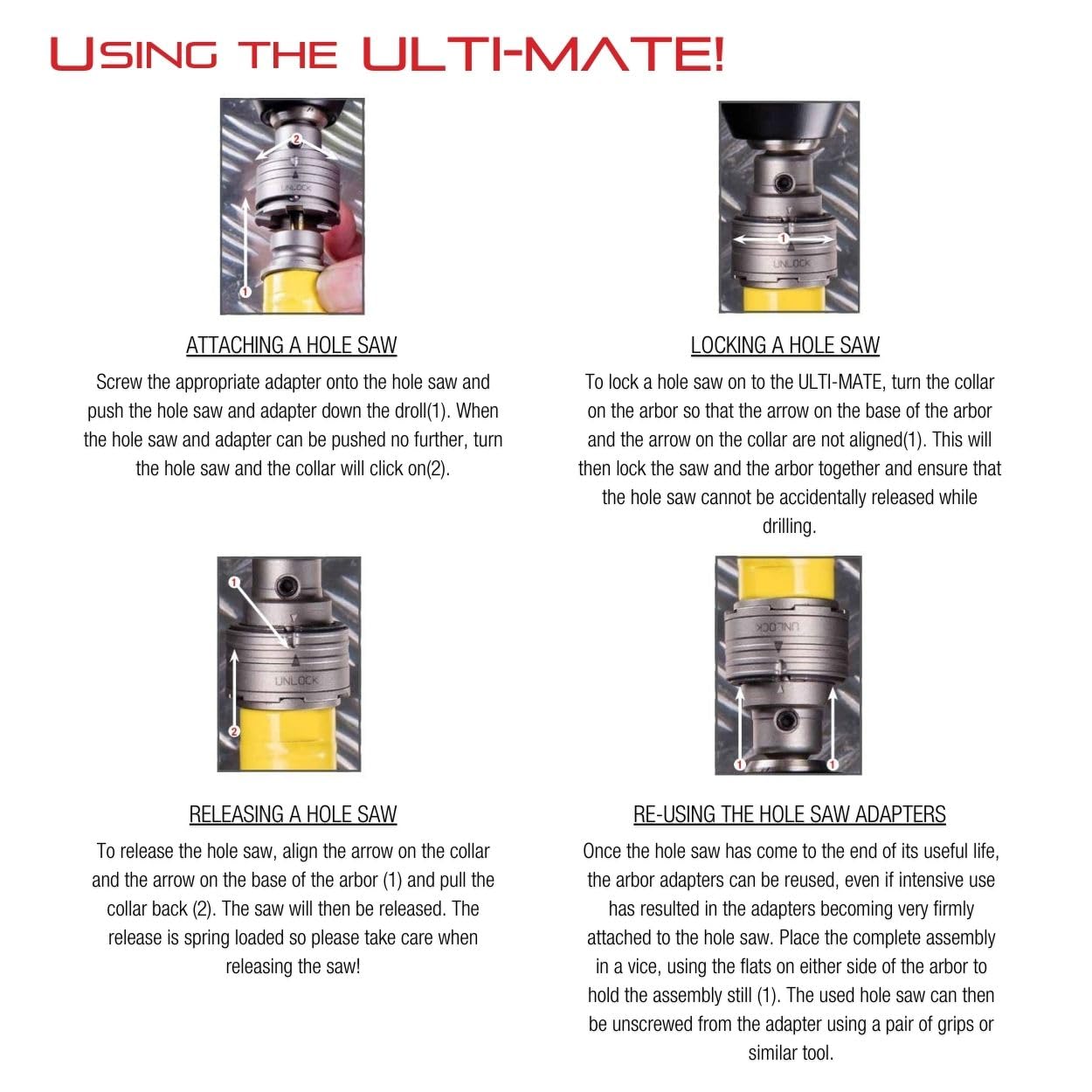 L.S. STARRETT Bi-Metal Fast Cut Straight Pitch Hole Saw with Abrasion Resistant HSS Teeth