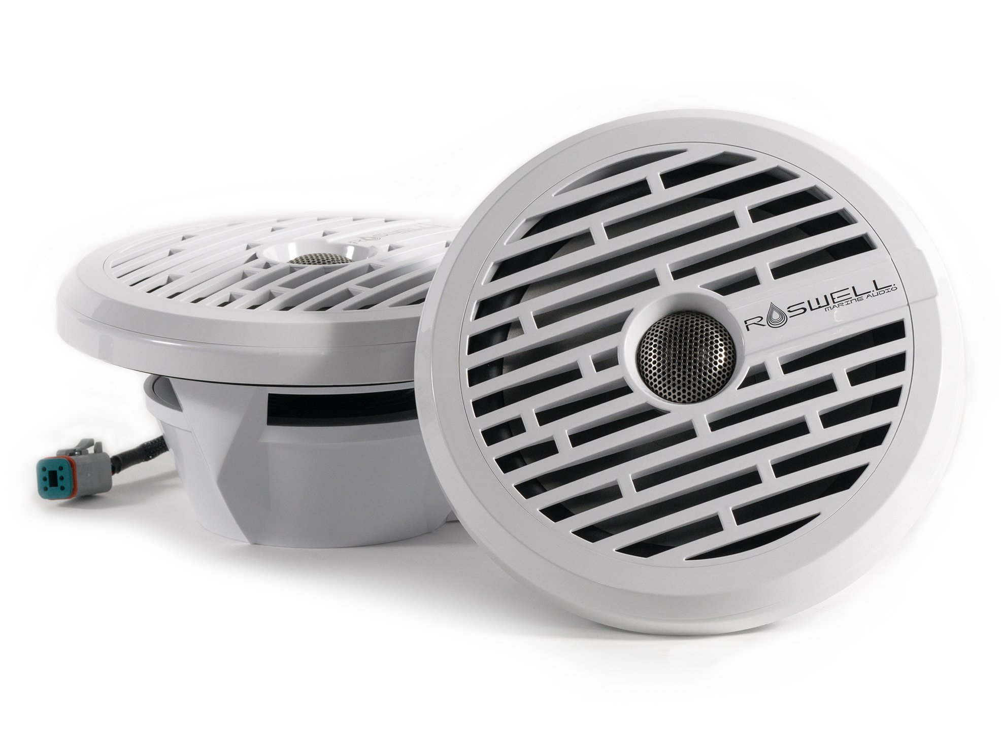 Roswell R1 8" Marine Speakers - White - 100W RMS & 200W Peak Power