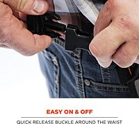 Ergodyne Arsenal 5707 Tool Work Waist Apron, 14-Pockets, Gray