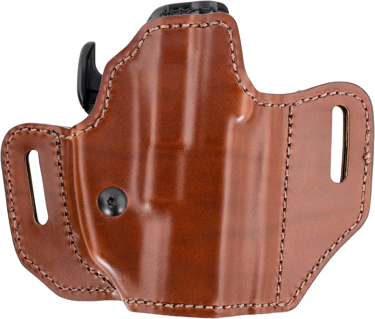 BIANCHI 126GLS Assent Pro-Fit Open-Top Leather Holster with GLS Retention