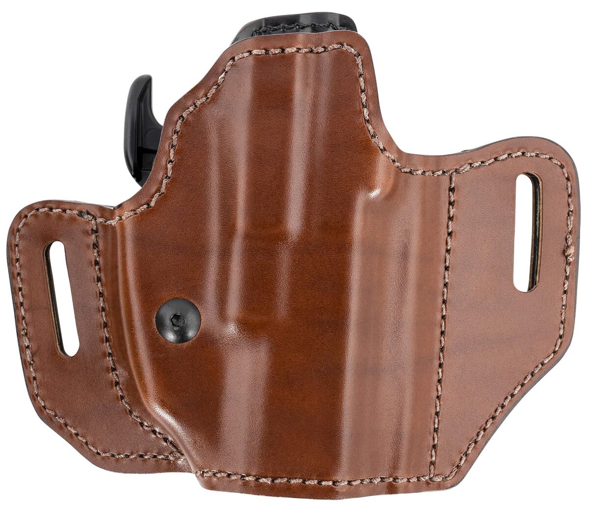 BIANCHI 126GLS Assent Pro-Fit Open-Top Leather Holster with GLS Retention