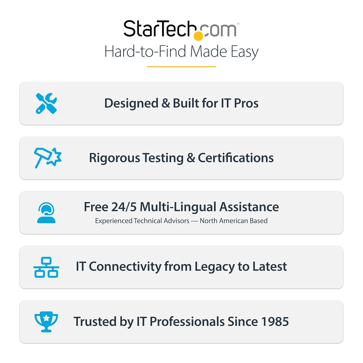 StarTech.com 6ft Blue CAT8 Ethernet Cable, Snagless RJ45, 25G/40G, 2000MHz, 100W PoE++, S/FTP, 26AWG Pure Bare Copper, LSZH