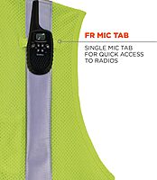 ERGODYNE GloWear 8263FRHL Hi-Vis Flame Resistant Safety Vest - Type R Class 2