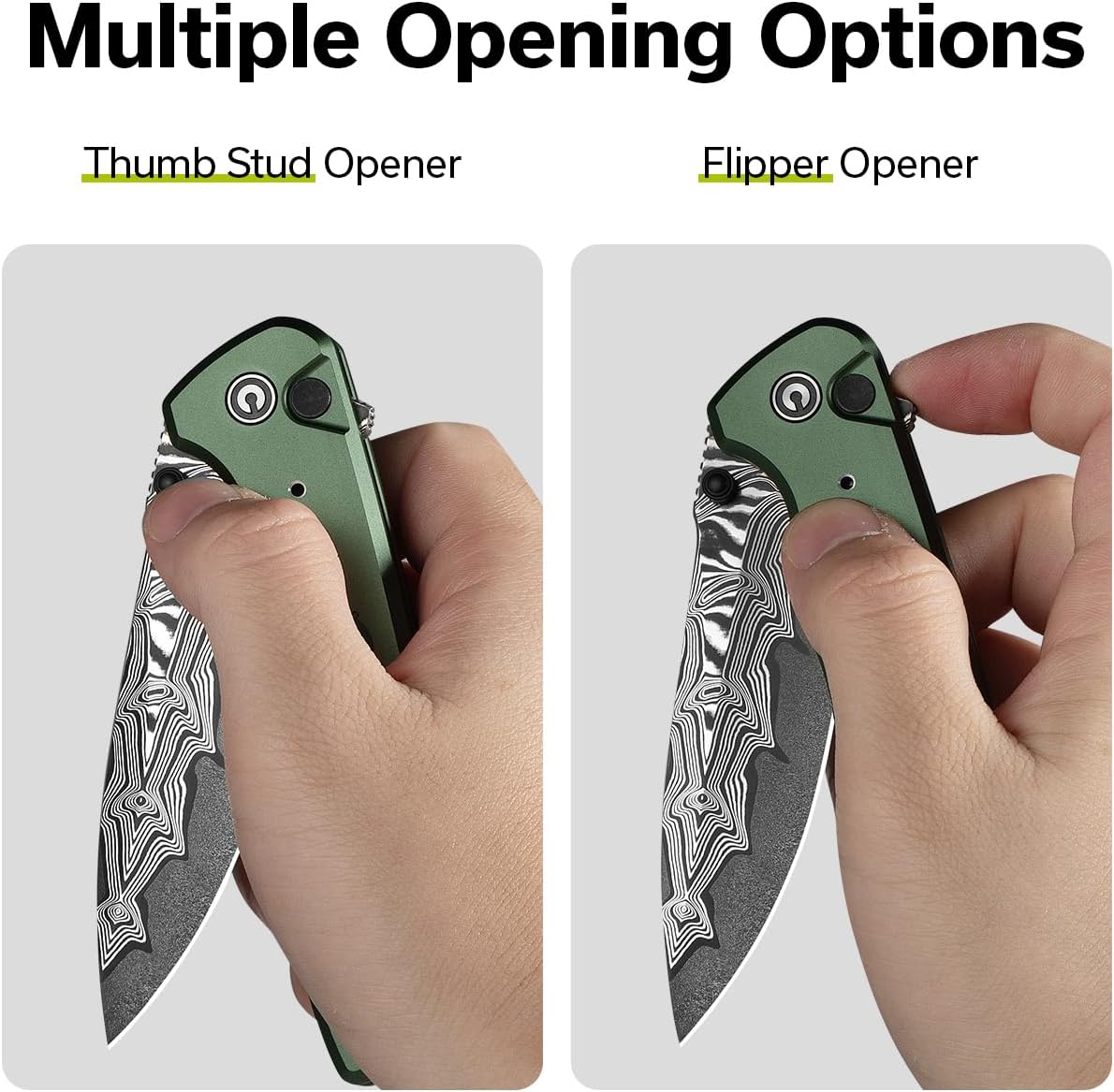 CIVIVI Hyperpulse Pocket Folding Knife, Aluminum Handle