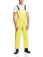 DUNLOP ONGUARD WEBTEX Bib Overall w/ Snap Fly Front - Large Yellow