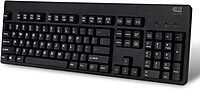 Easy Touch 630Ub, Wired Waterproof Keyboard (AKB-630UB), Black