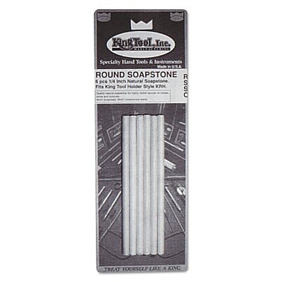 King Tool Round Soapstones, 1/4 in x 5 in (422-RSSC) Each