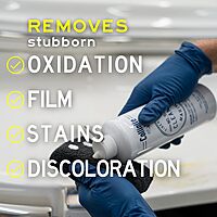 COLLINITE 920 Cleaner-Marine/RV Stain, Water Spot & Oxidation Remover. Easy to Use Heavy Duty Cleaning Compound Restores