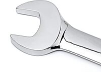 GEARWRENCH 7 Pc. 12 Point Reversible Ratcheting Combination SAE Wrench Set with Tool Roll - 9567RN