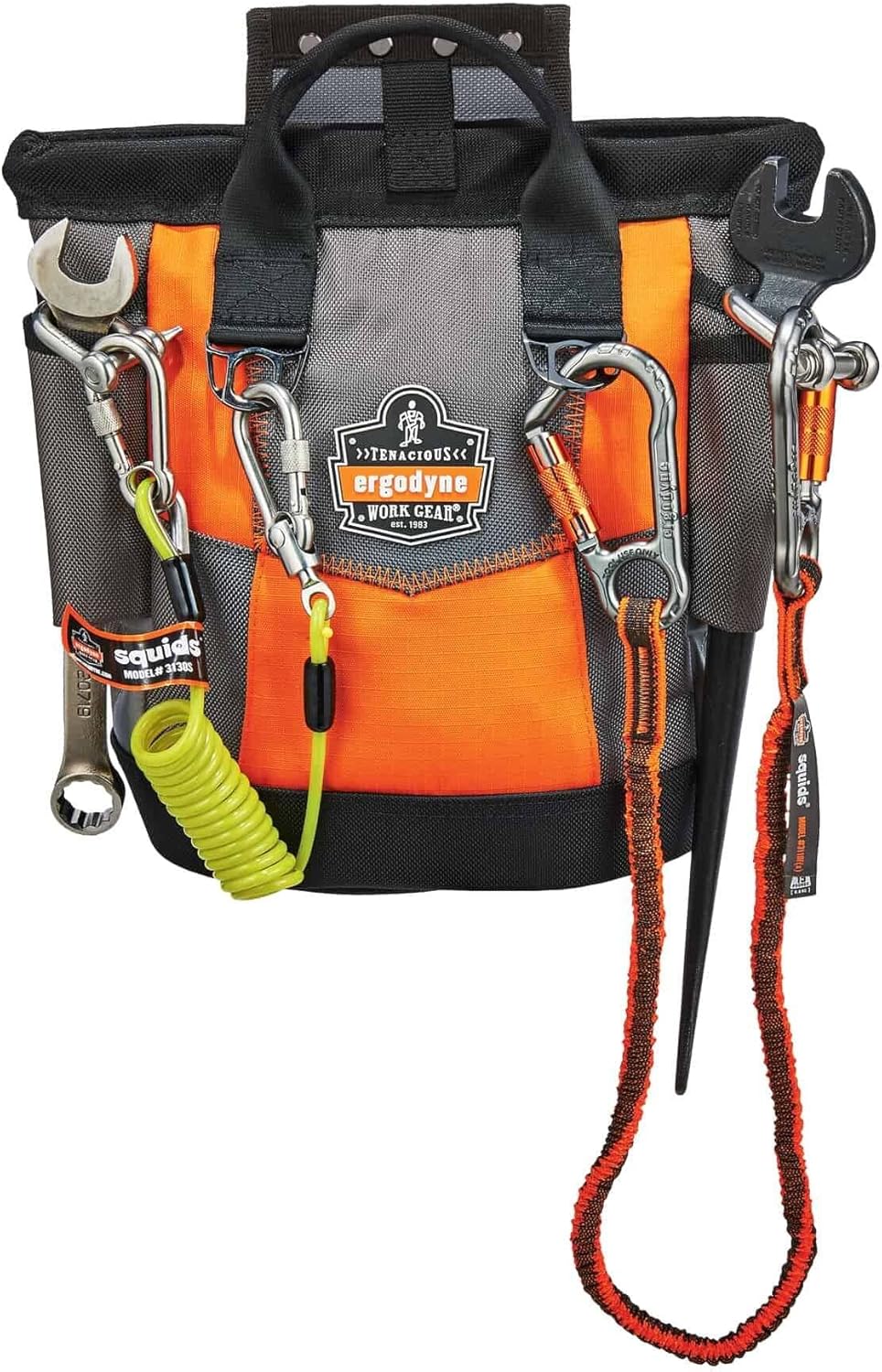 ERGODYNE Arsenal Topped Tool Pouch with Snap-Hinge Closure