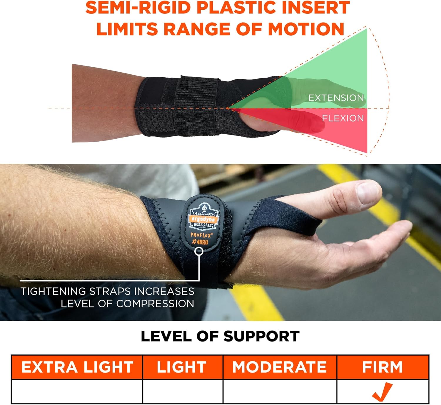 Ergodyne ProFlex 4020 Wrist Support
