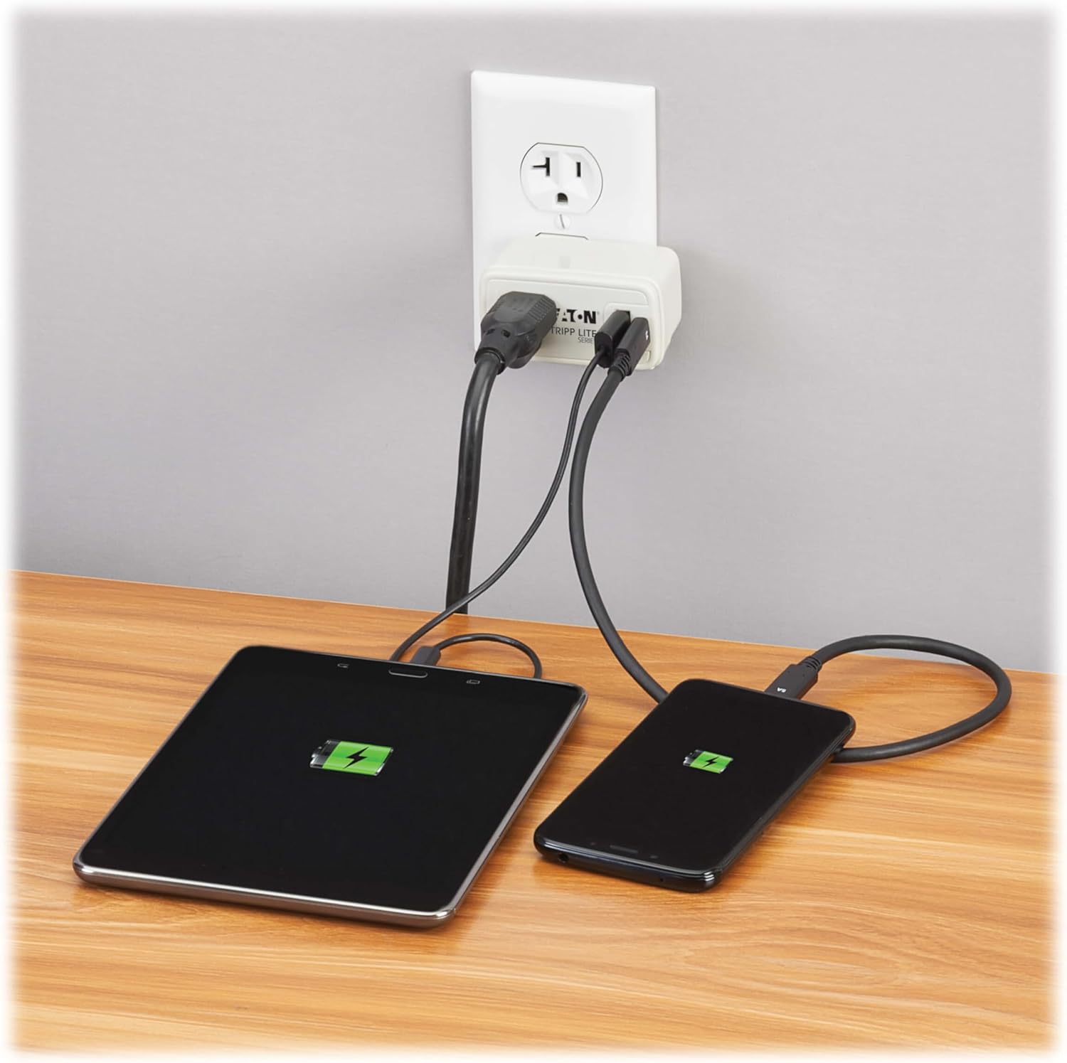 Eaton Tripp Lite SK10C32 1-Outlet Travel Power Strip & USB Charger