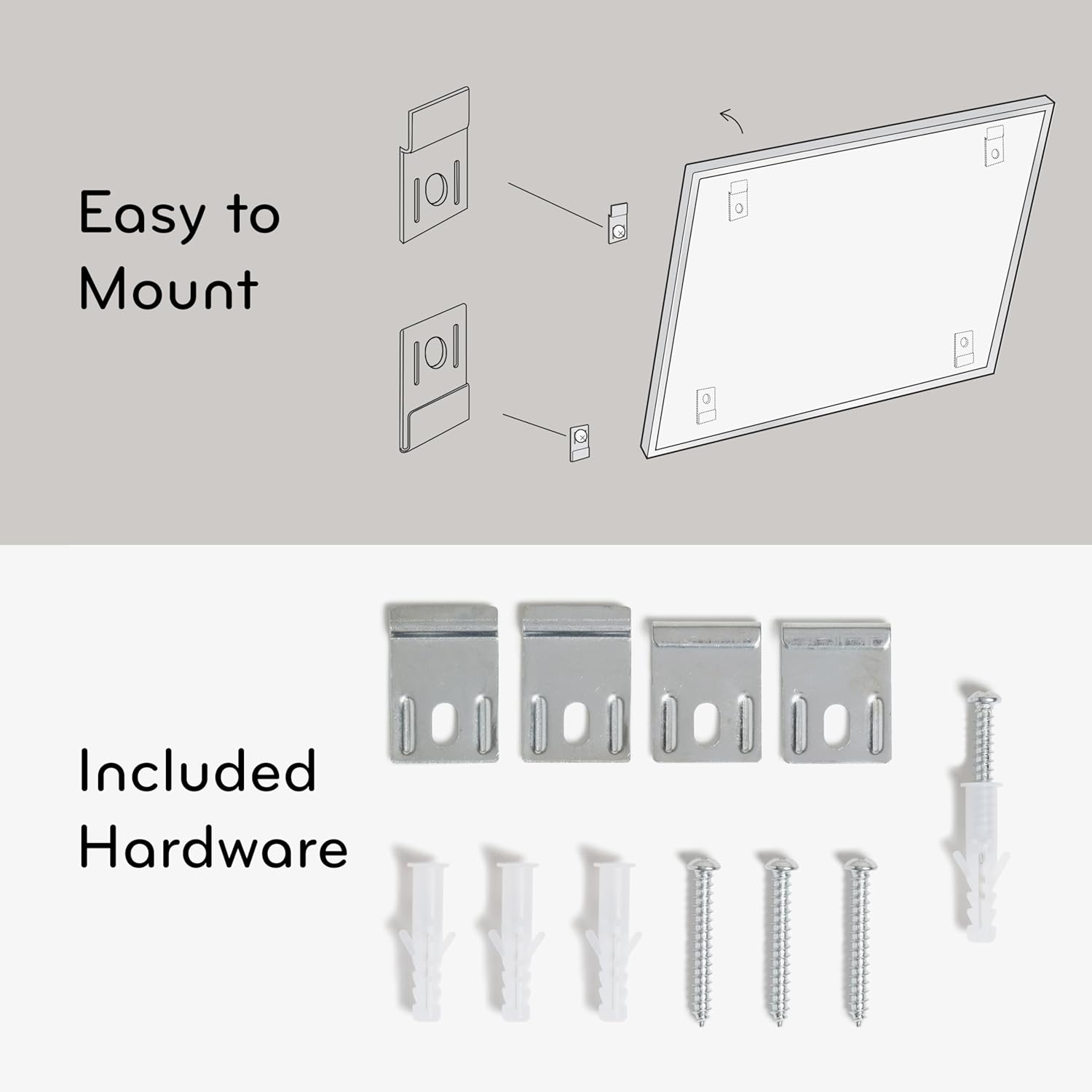 U BRANDS Magnetic Dry Erase Board, Silver Aluminum Frame