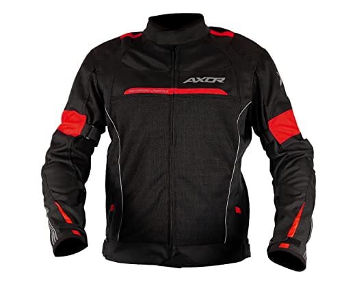 AXOR CRUISER JACKET BLACK RED M