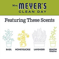 Mrs. Meyers Clean Day Liquid Hand Soap, Lemon Scent, 12.5 Oz, Carton Of 6 Bottles