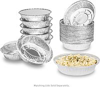 Karat Aluminum Foil Containers and OPS Dome Lids