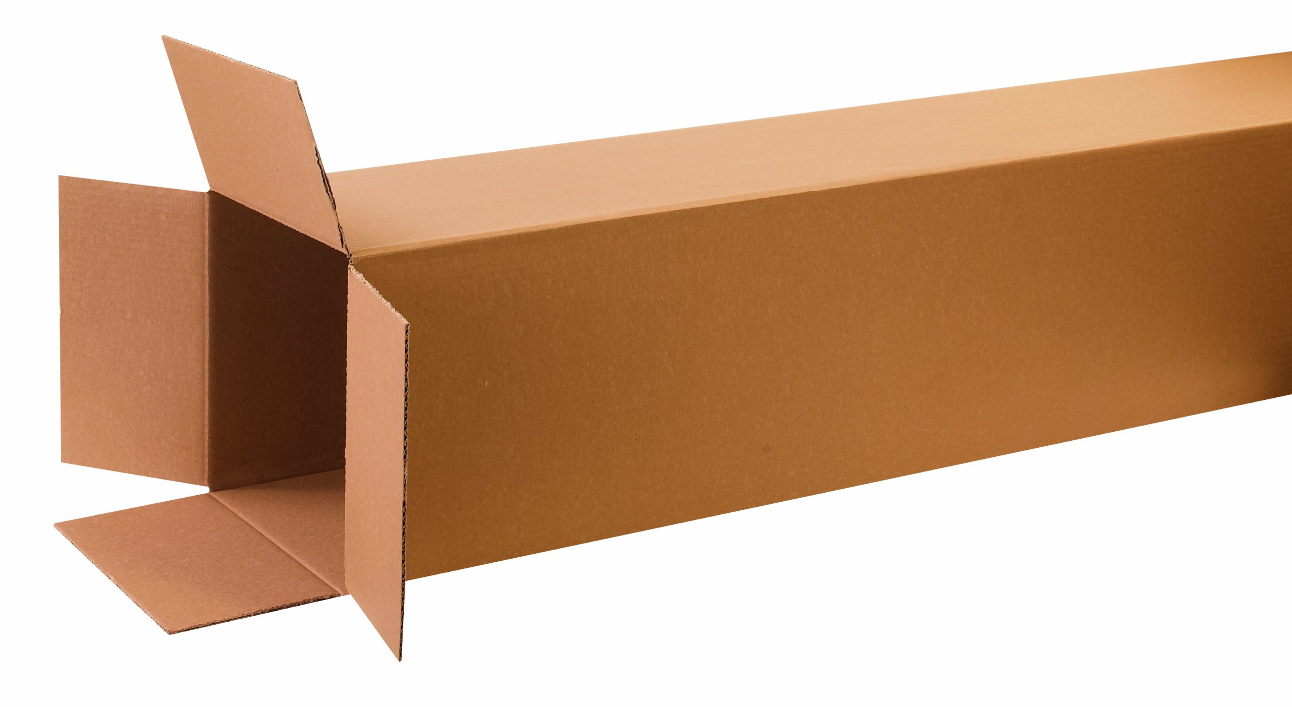 AVIDITI 12 x 12 x 72 Corrugated Cardboard Boxes, Tall 12"L x 12"W x 72"H, Pack of 10 | Shipping, Packaging, Moving