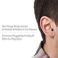 Howard Leight by Honeywell AirSoft Flanged Reusable Earplugs