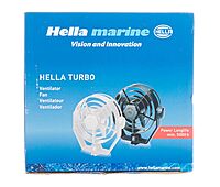 HELLA MARINE 003361002 12V 2-Speed Turbo Fan - Black