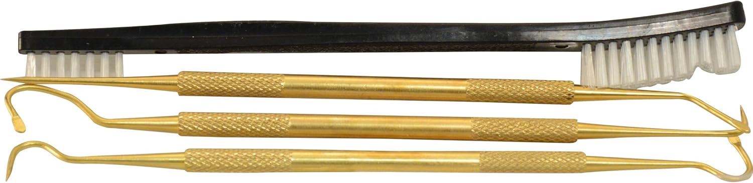 Hoppe's Brass Cleaning Picks & Brush Set