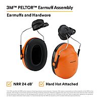 3M PELTOR Earmuff Assembly M-985/37333(AAD), for Versaflo M-100 and M-300 Products, Pair, 1 EA/Case