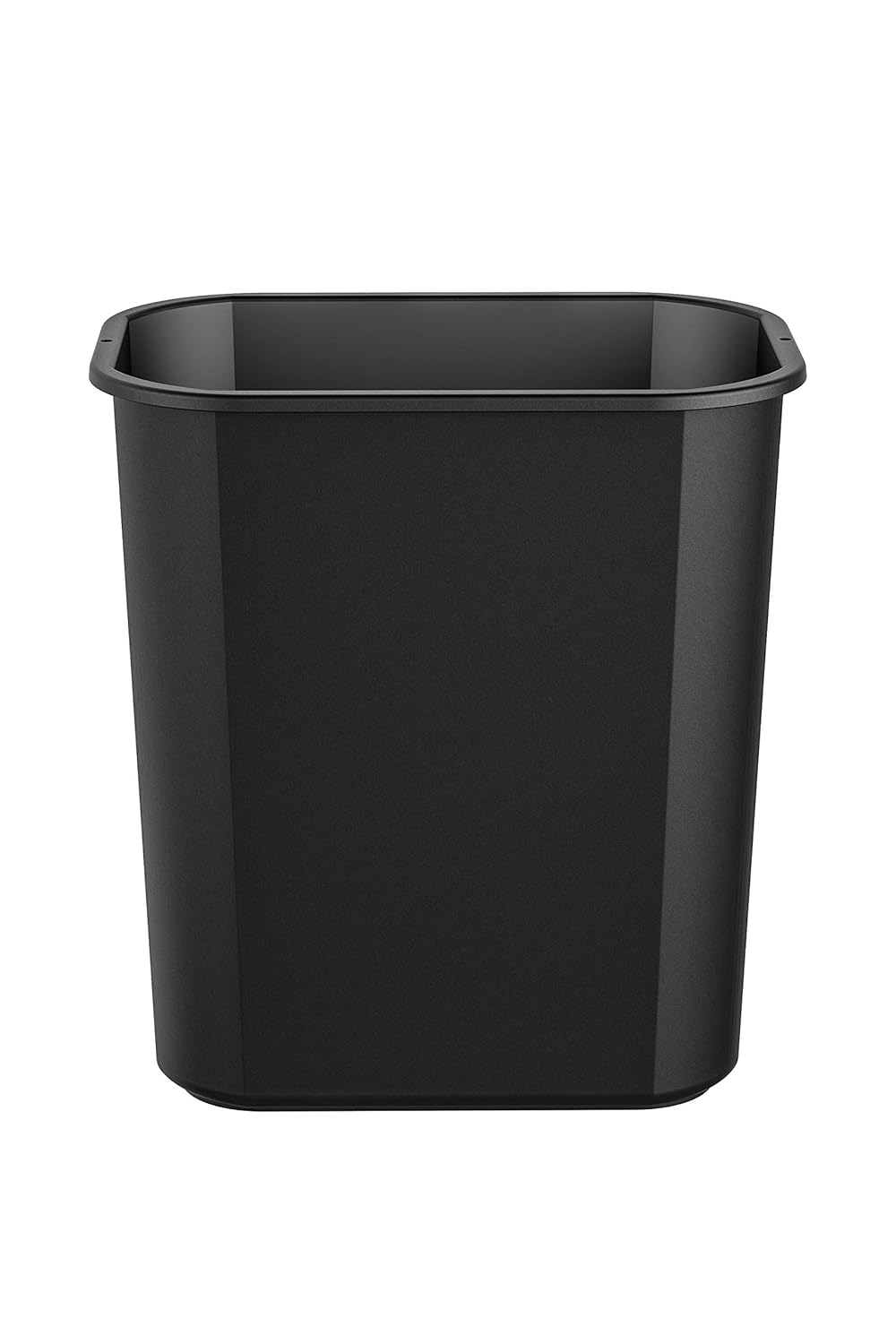 Suncast 3 Gallon Resin Waste Basket with Rolled Lip for Strength, Compact Design for Offices, Classrooms
