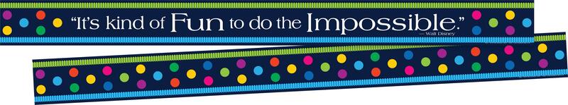 Barker Creek Double-Sided Border 2-Pack, Italy Punti Felici, Decorate Galore with 70' of Border, Coordinating Designs Printed On Both Sides for Twice The Value, 3" x 70' (3672)