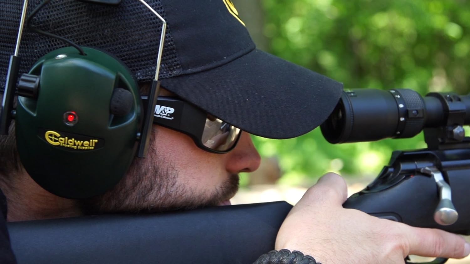 CALDWELL E-MAX Electronic Hearing Protection Low-Profile Earmuffs