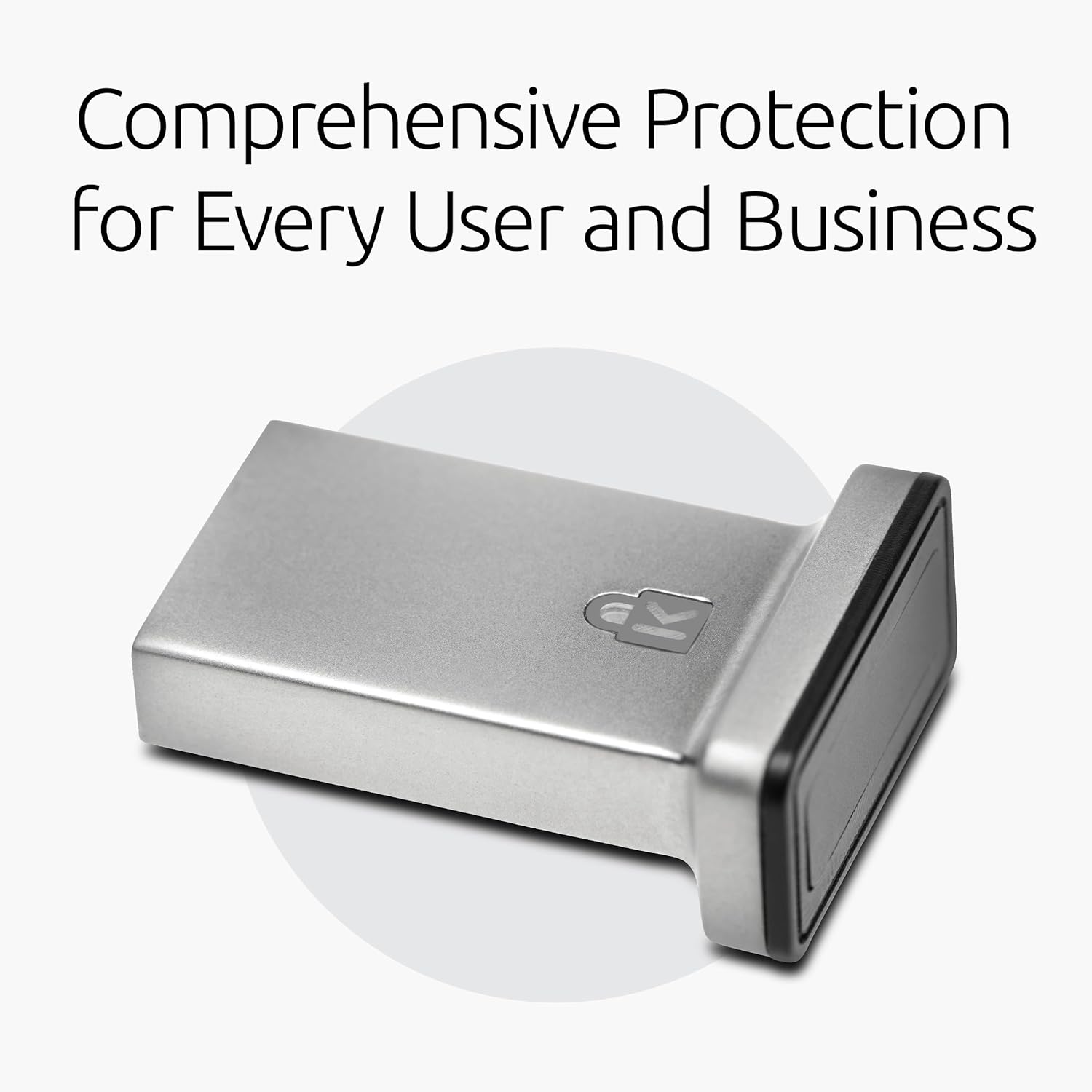 Kensington VeriMark™ Gen2 USB-A Fingerprint Key Reader - Windows Hello & Windows Hello for Business, Tap and Go, Anti-Spoofing (K64704WW) For multiple PC's