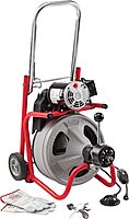 Ridgid 27013 K-400AF 115Volt C45IW Drum Machine with C45 Integral Wound Cable with Autofeed