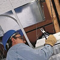 Klein Tools D213-9NE Pliers, Made in USA, 9-Inch Side Cutters, High Leverage Linesman Pliers Cut Copper