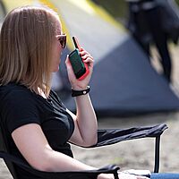 MOTOROLA SOLUTIONS TALKABOUT Two-Way Rechargeable FRS Radios 22 Channel