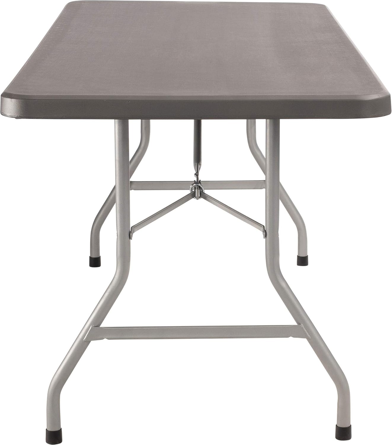 National Public Seating Plastic Folding Table - Heavy-Duty Portable Indoor/Outdoor