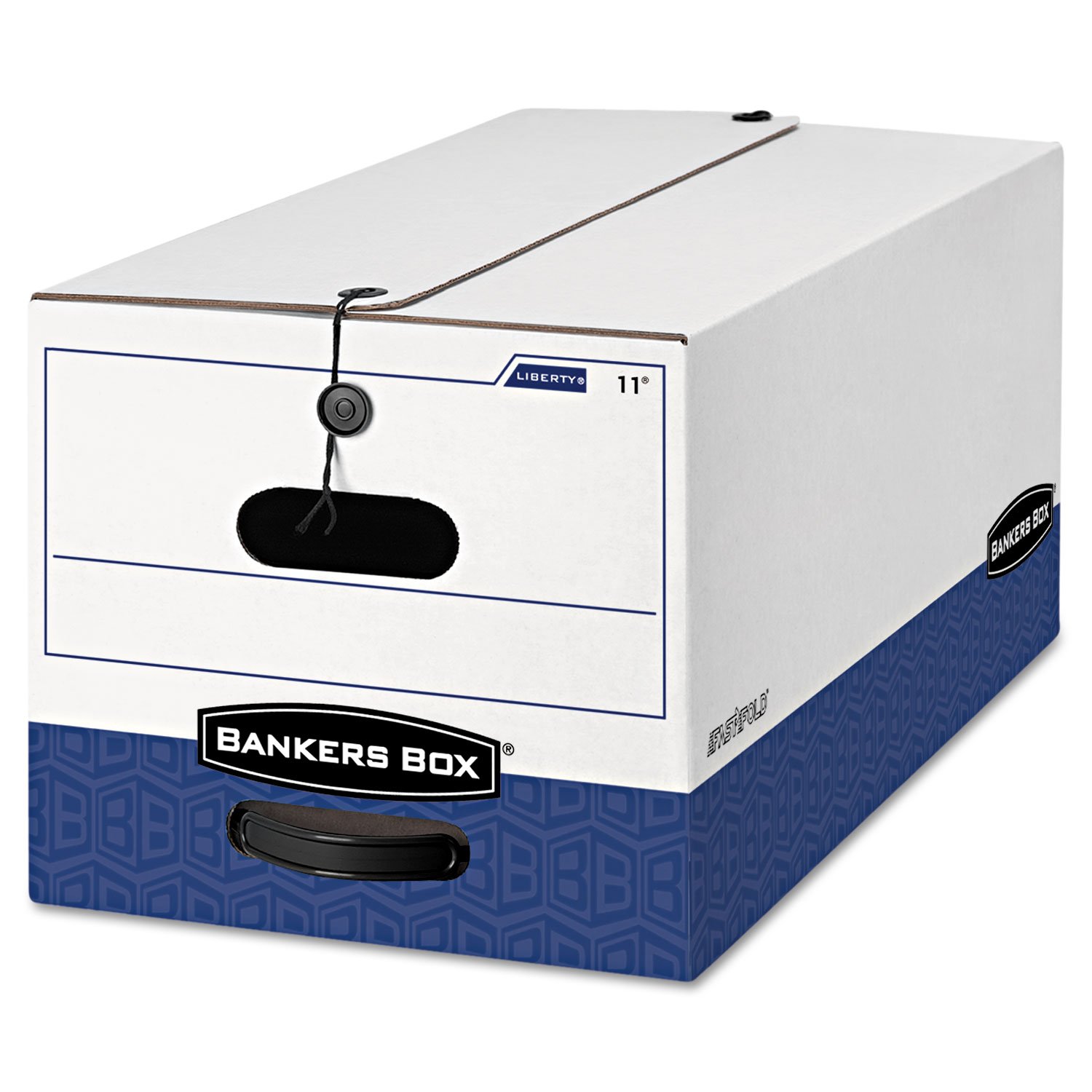 Bankers Box Liberty Heavy-Duty Storage Boxes, Letter, 12 Pack (00011)