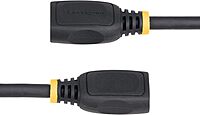StarTech.com 6.6ft (2m) HDMI 2.0 Extension Cable, High Speed HDMI Port Saver Cable, 4K 60Hz, HDMI Extension Cord, M/F