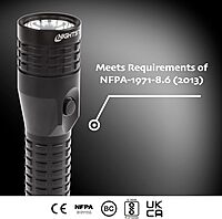 Nightstick NSR-9614XL Metal Rechargeable Duty/Personal-Size Flashlight,Black