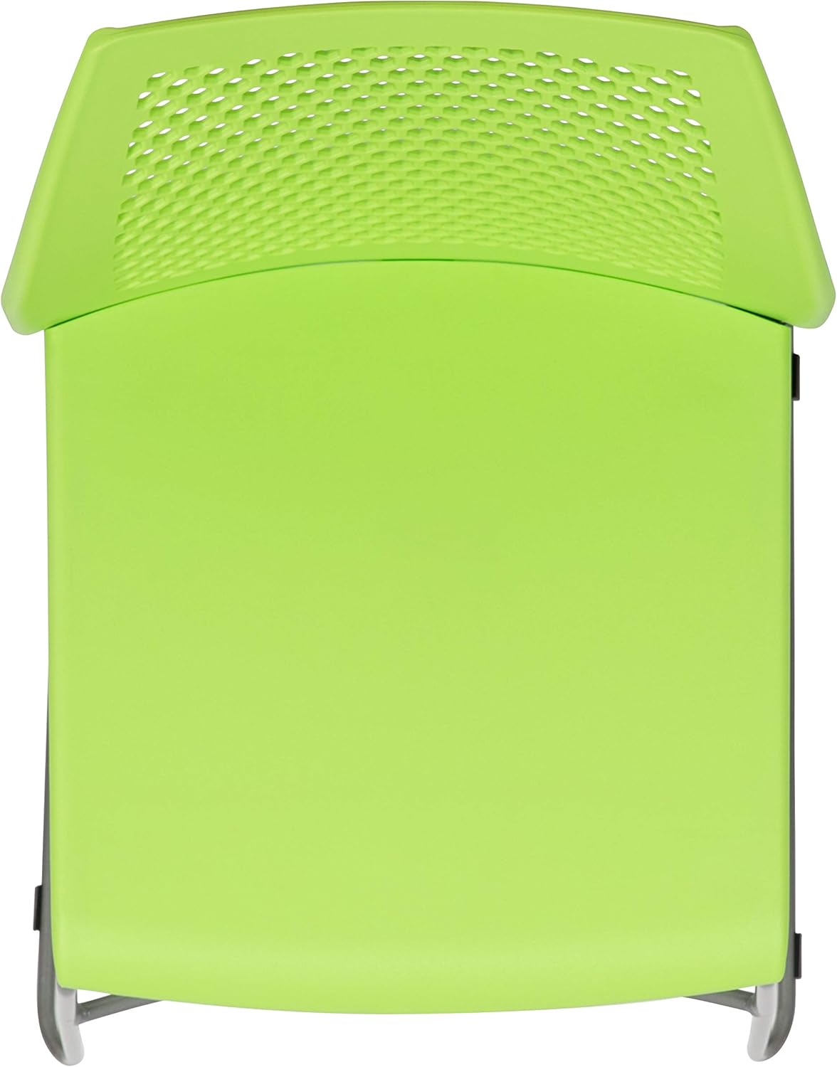 Flash Furniture HERCULES Series 661 lb Capacity Stack Chair with Air-Vent Back and Sled Base