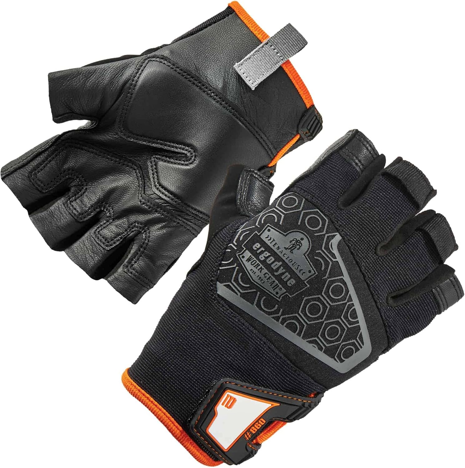 Ergodyne ProFlex 860 Heavy Lifting Utility Gloves, Medium, Black