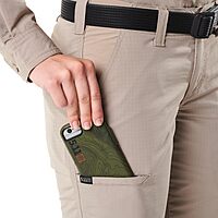 5.11 Tactical Women's Fast-Tac Urban Pant, Straight Fit, 5 Pockets, Style 64420ABR