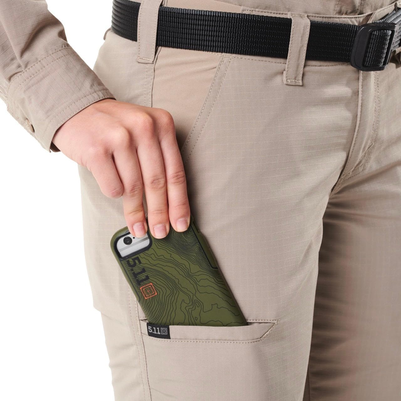 5.11 Tactical Women's Fast-Tac Urban Pant, Straight Fit, 5 Pockets, Style 64420ABR