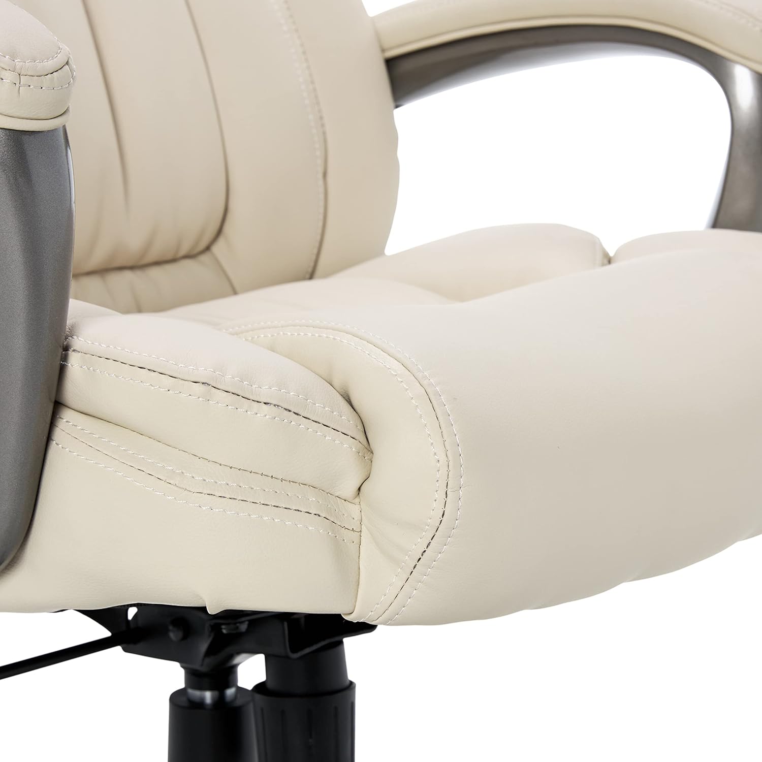 Serta Executive Office Chair, Adjustable Ergonomic Computer Chair with Layered Body Pillows, Waterfall Seat Edge