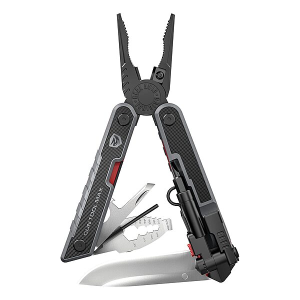 Real Avid Gun Tool Max, 37-in-1 Multitool for Gunsmithing, Includes Pliers, Wire Cutters, Knife Blade