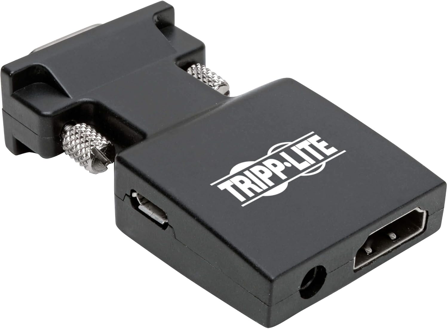 Tripp Lite Active HDMI to VGA Adapter (F/M), HDMI Audio Extractor, Female HDMI to Male VGA, 1080p @ 60 Hz