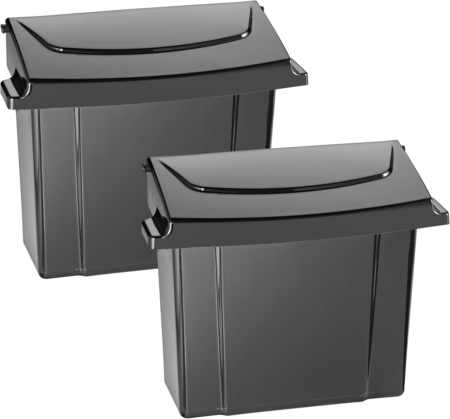 Alpine Sanitary Napkin Receptacle 2 Pack - Feminine Hygiene Disposal Container
